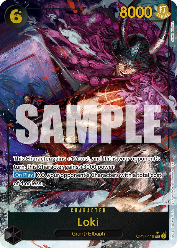 Loki (Alternate Art) [OP17 - OP17-119] - Shippin Texas