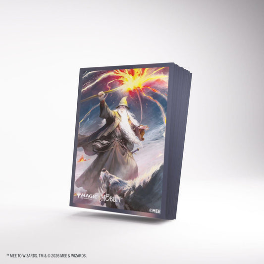 Magic: The Gathering The Hobbit Premium Art Sleeves - Gandalf, Shadow's Foe - Shippin Texas