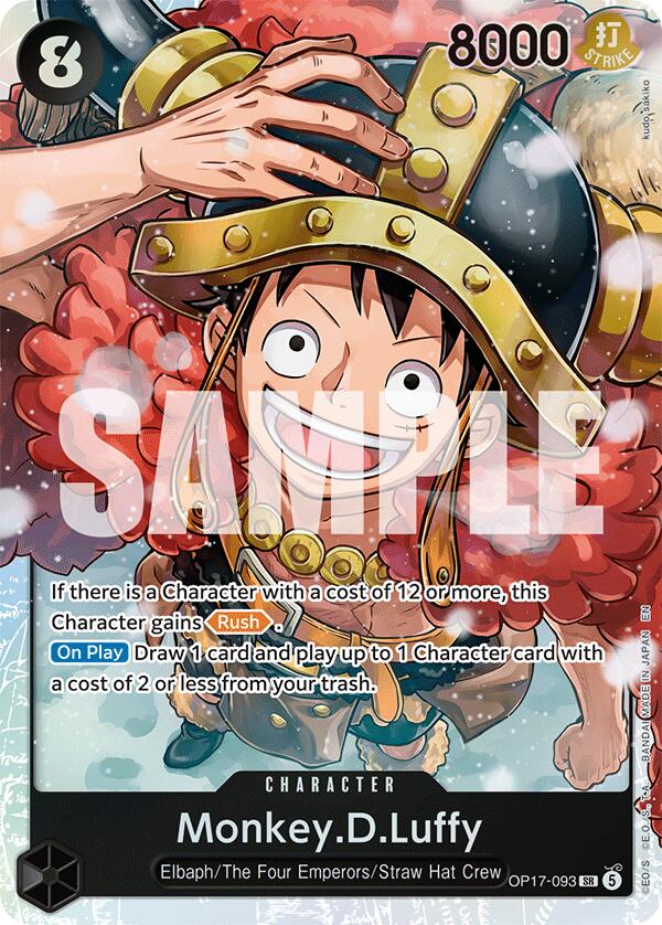 Monkey.D.Luffy (093) [OP17 - OP17-093] - Shippin Texas
