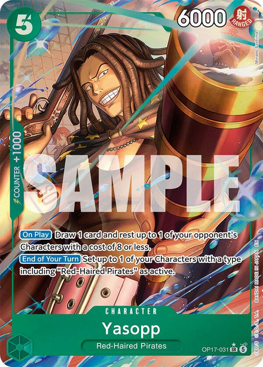 Yasopp (Alternate Art) [OP17 - OP17-031] - Shippin Texas
