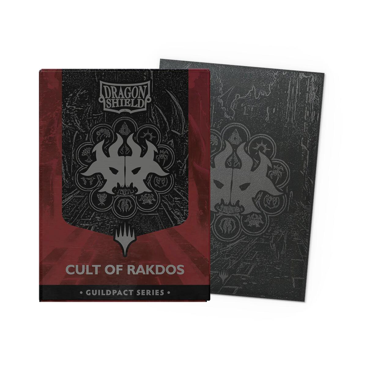 Dragon Shield Guildpact Series Dual Matte: Standard Art Sleeves - Cult of Rakdos (100-Pack)