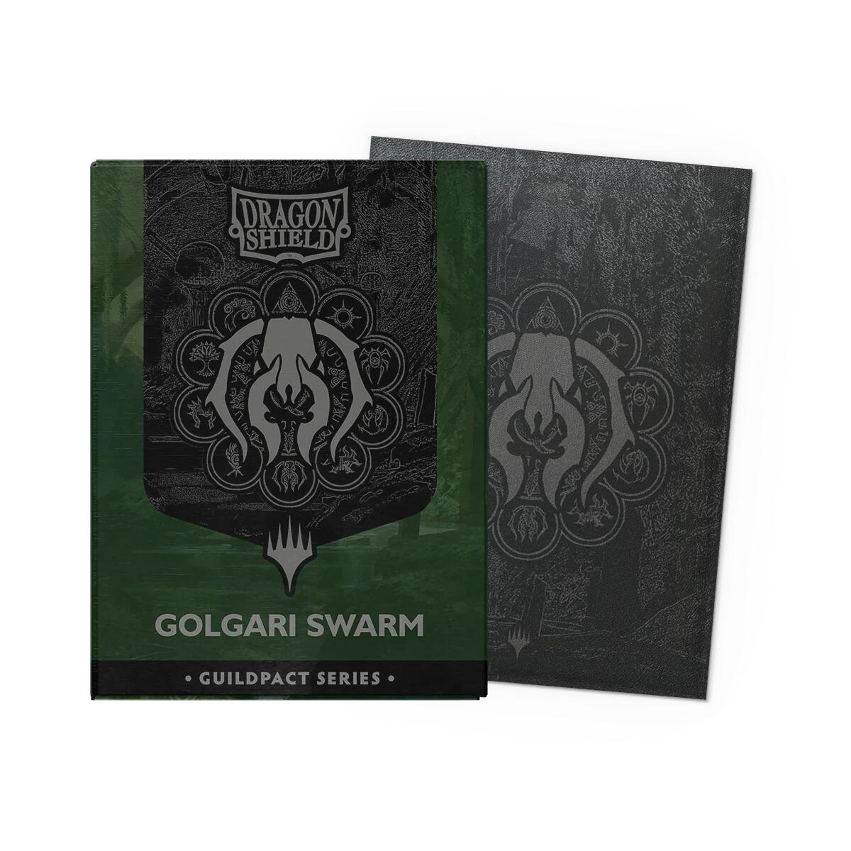 Dragon Shield Guildpact Series Dual Matte: Standard Art Sleeves - Golgari Swarm (100-Pack)