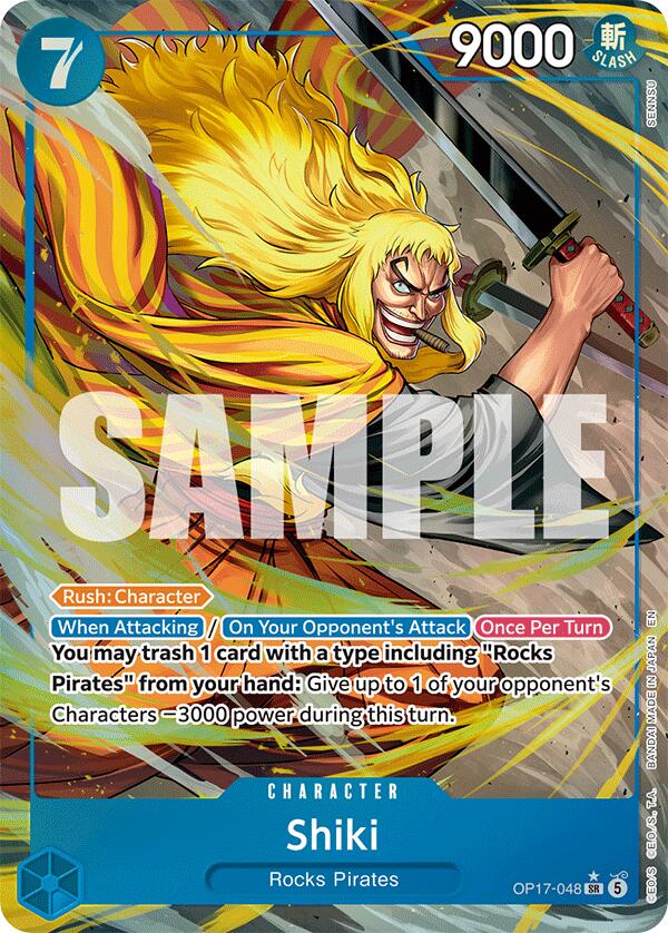 Shiki (048) (Alternate Art) [OP17 - OP17-048] - Shippin Texas
