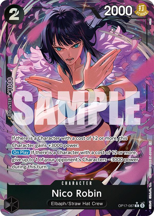 Nico Robin (Alternate Art) [OP17 - OP17-087] - Shippin Texas