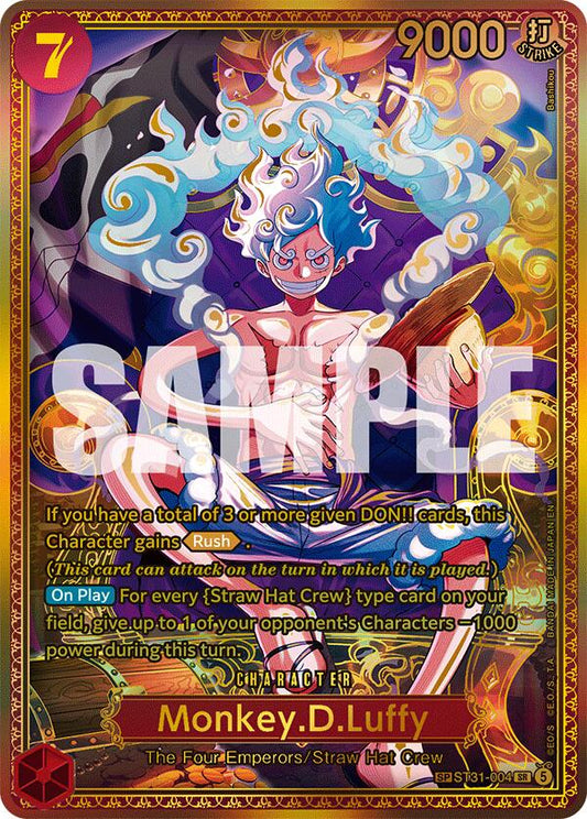 Monkey.D.Luffy (ST31-004) (SP) [OP17 - ST31-004] - Shippin Texas