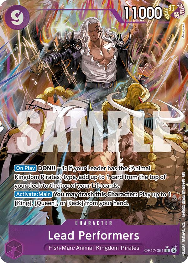 Lead Performers (Alternate Art) [OP17 - OP17-061] - Shippin Texas
