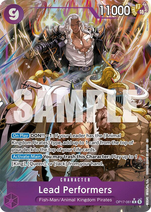 Lead Performers (Alternate Art) [OP17 - OP17-061] - Shippin Texas