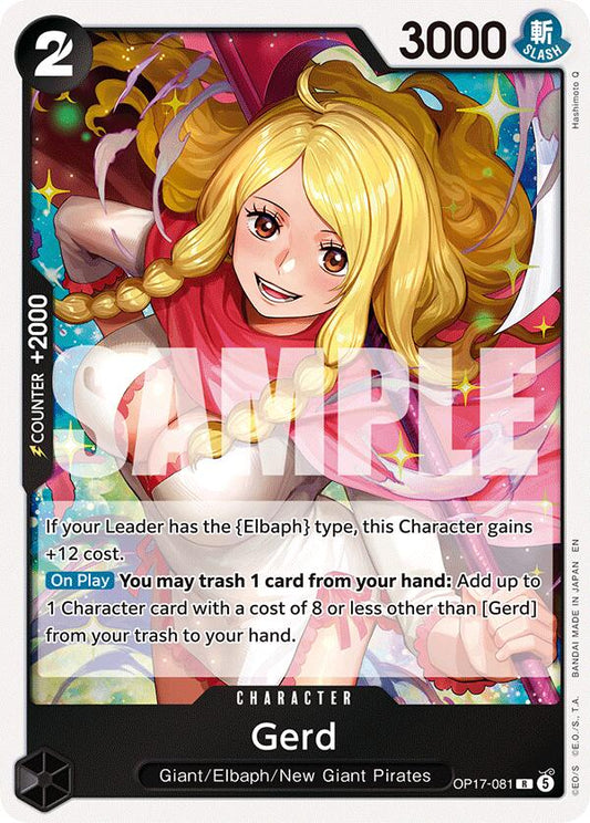 Gerd [OP17 - OP17-081] - Shippin Texas