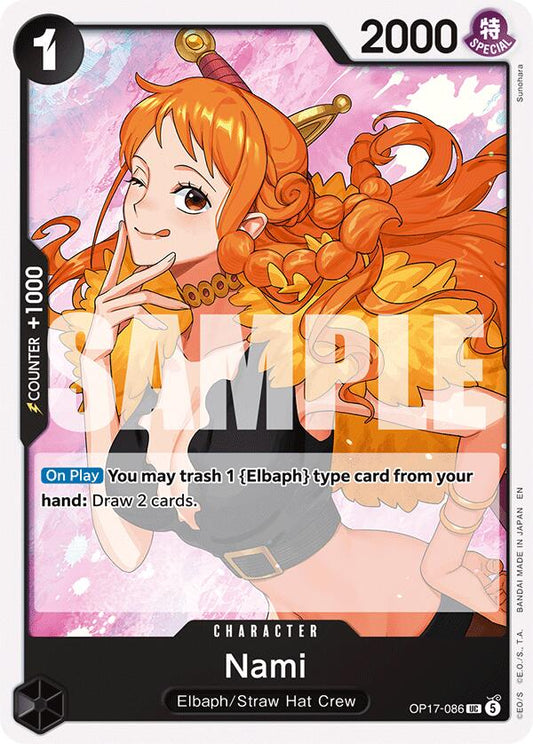 Nami (086) [OP17 - OP17-086] - Shippin Texas