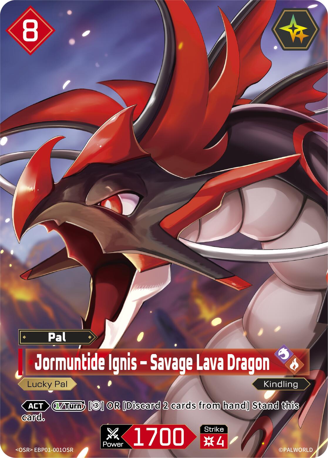 Jormuntide Ignis - Savage Lava Dragon (OSR)