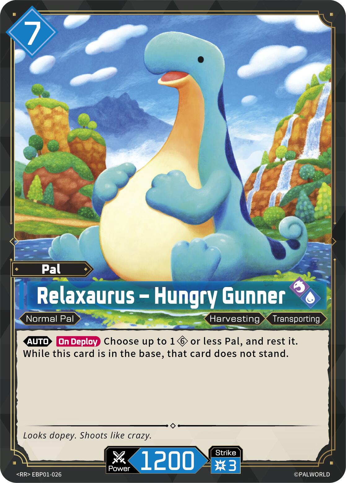 Relaxaurus - Hungry Gunner