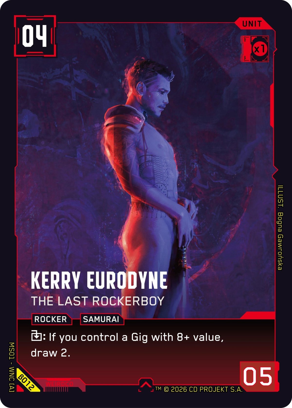 Kerry Eurodyne - The Last Rockerboy [B012] - Shippin Texas