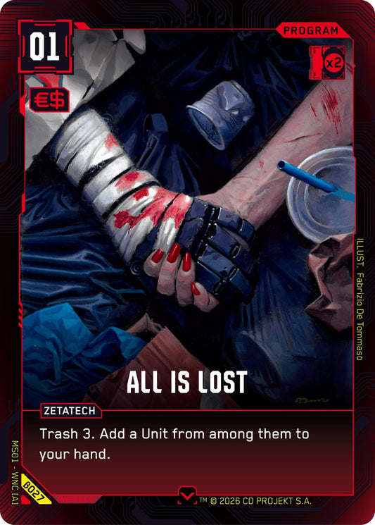 All is Lost [B027] - Shippin Texas