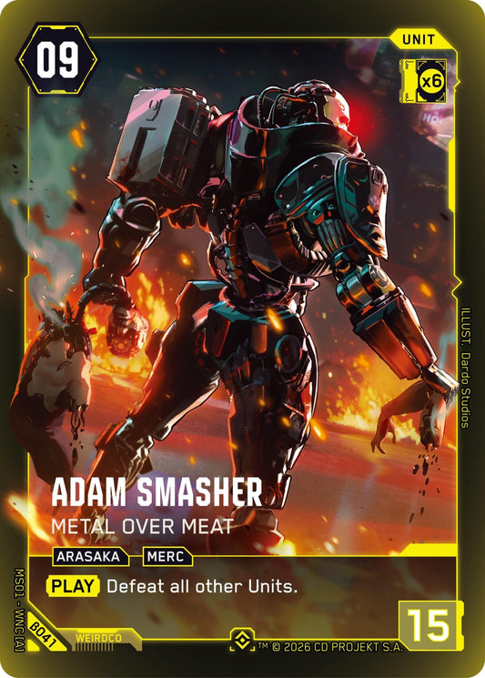 Adam Smasher - Metal Over Meat (Epic) - Shippin Texas
