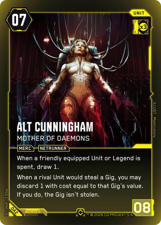 Alt Cunningham - Mother of Daemons (Rare) - Shippin Texas