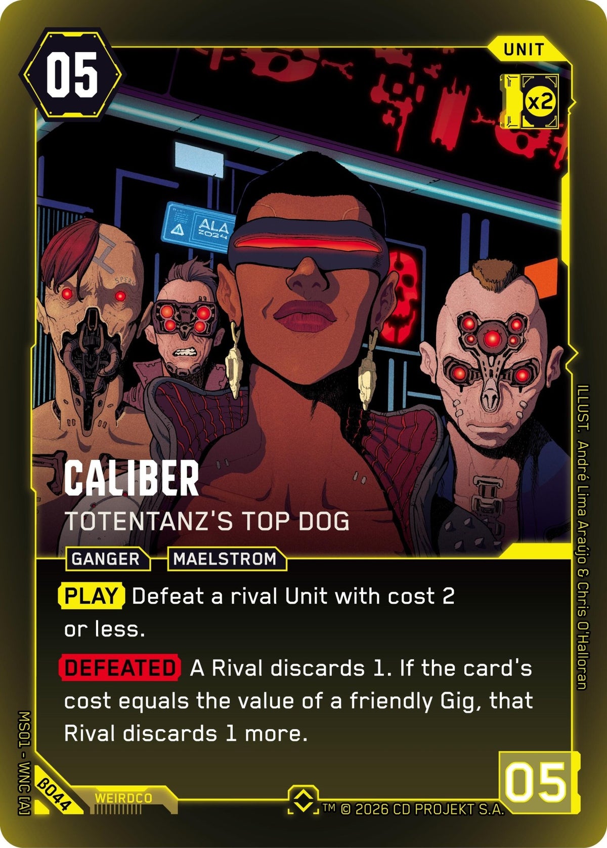 Caliber - Totentanz's Top Dog - Shippin Texas