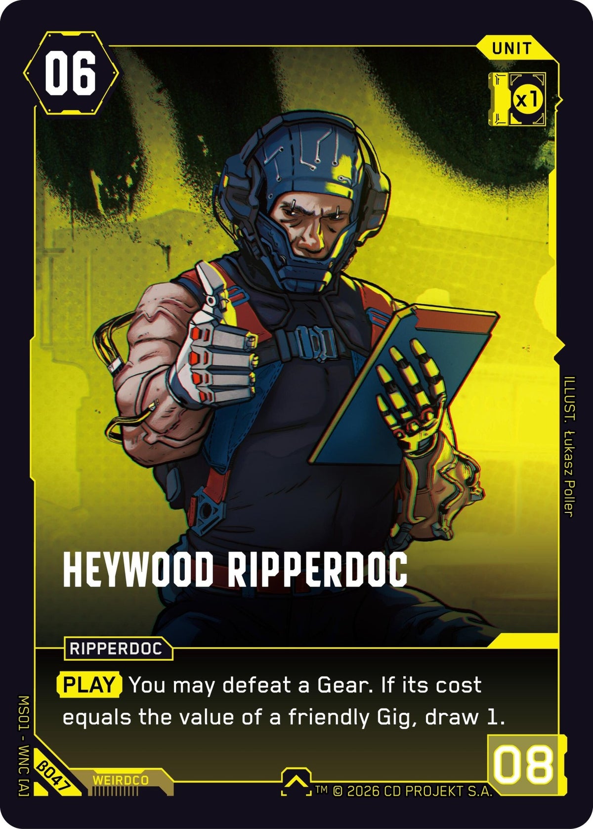 Heywood Ripperdoc [B047] - Shippin Texas
