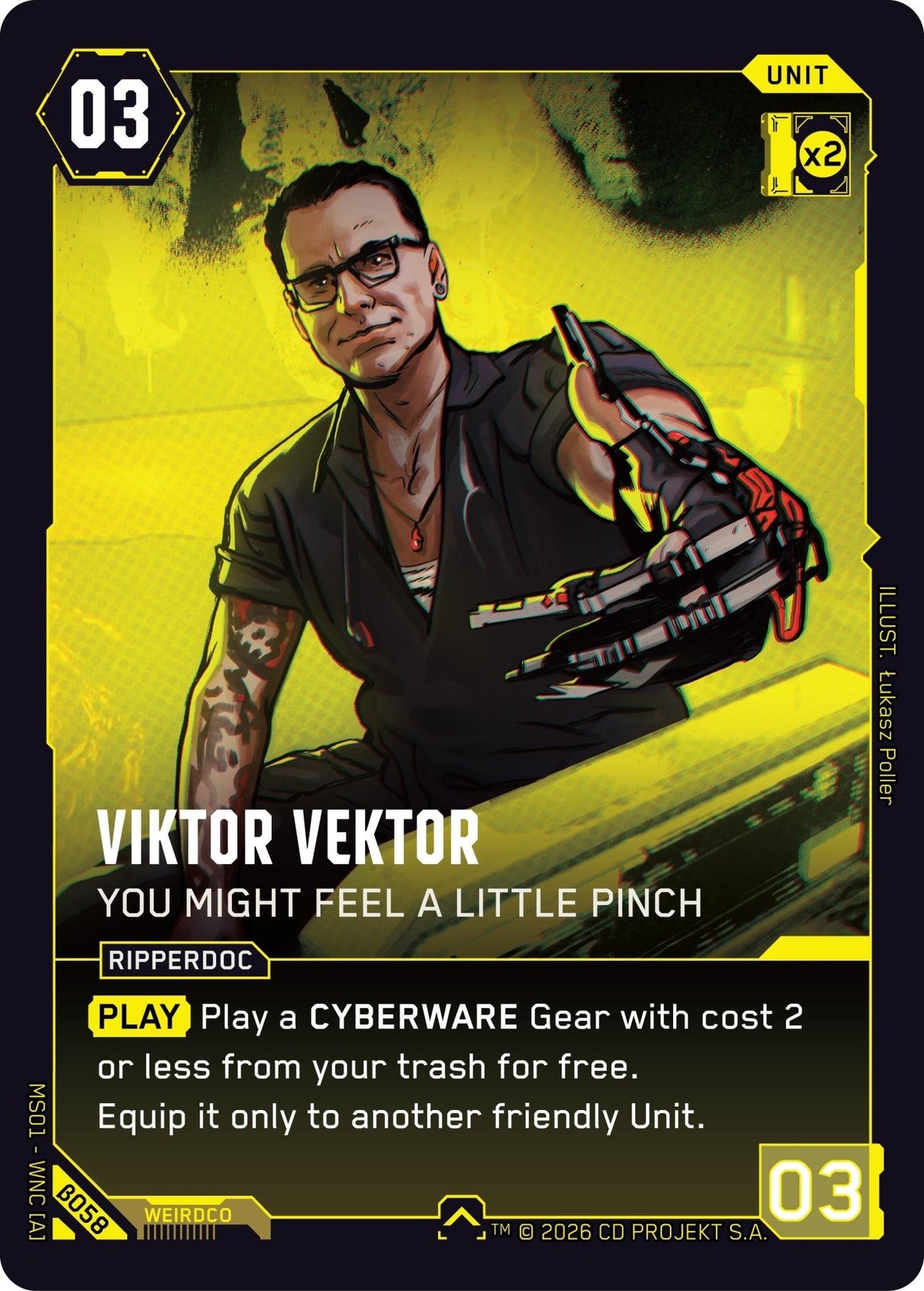 Viktor Vektor - You Might Feel a Little Pinch [B058] - Shippin Texas