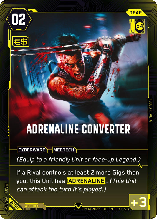 Adrenaline Converter [B059] - Shippin Texas