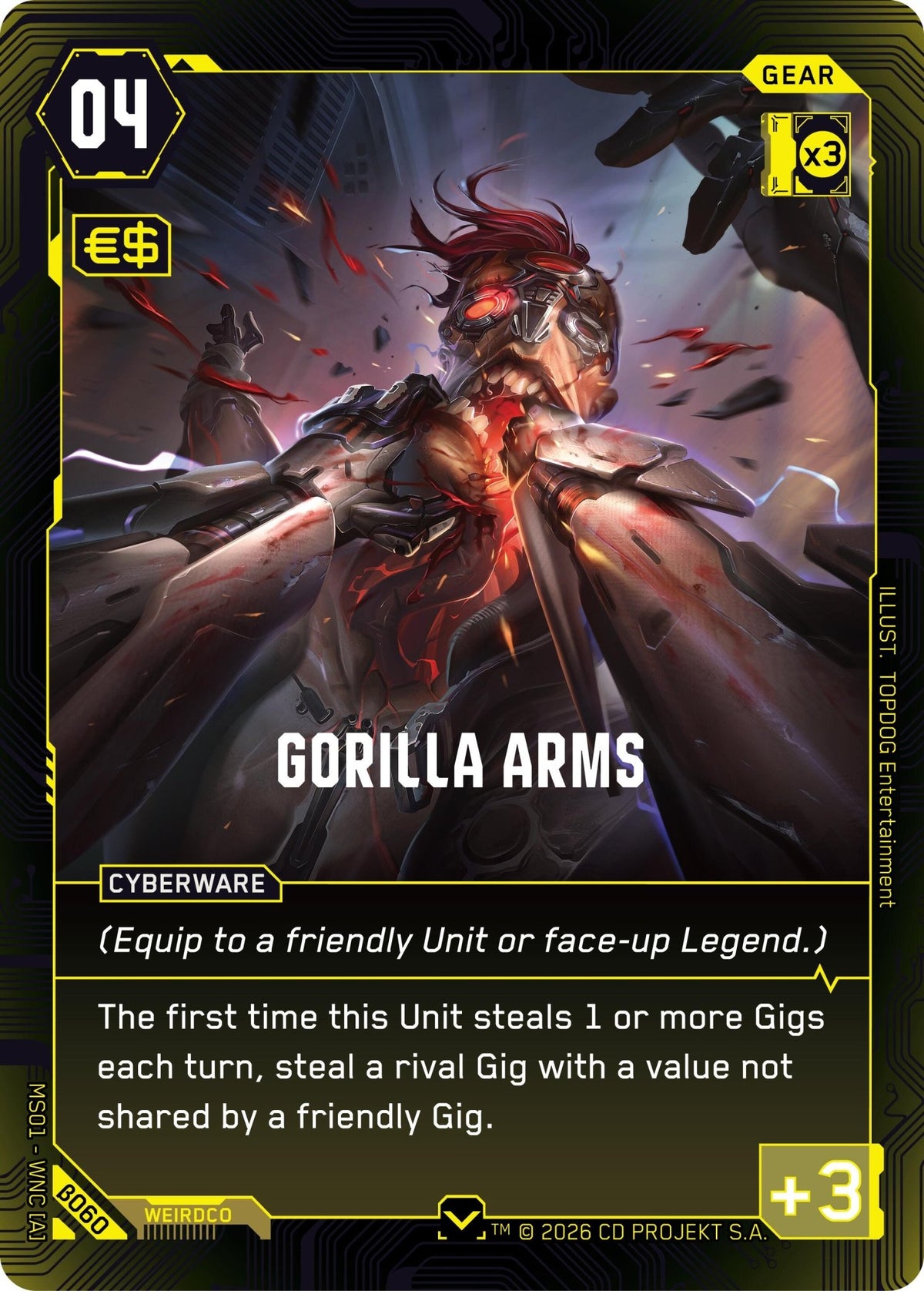 Gorilla Arms [B060] - Shippin Texas