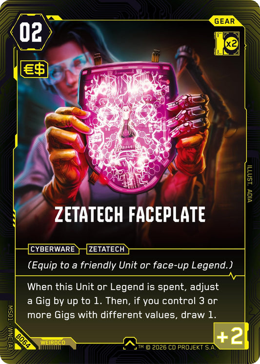 Zetatech Faceplate [B064] - Shippin Texas