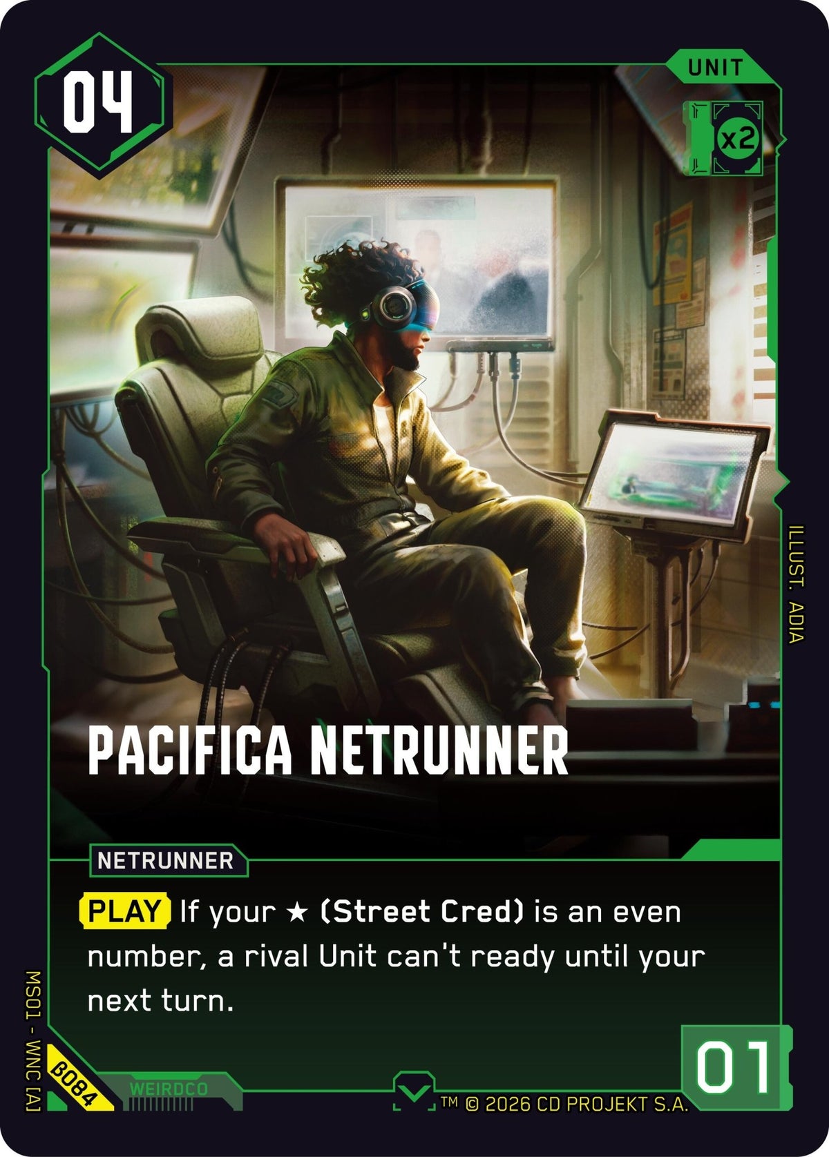 Pacifica Netrunner [B084] - Shippin Texas