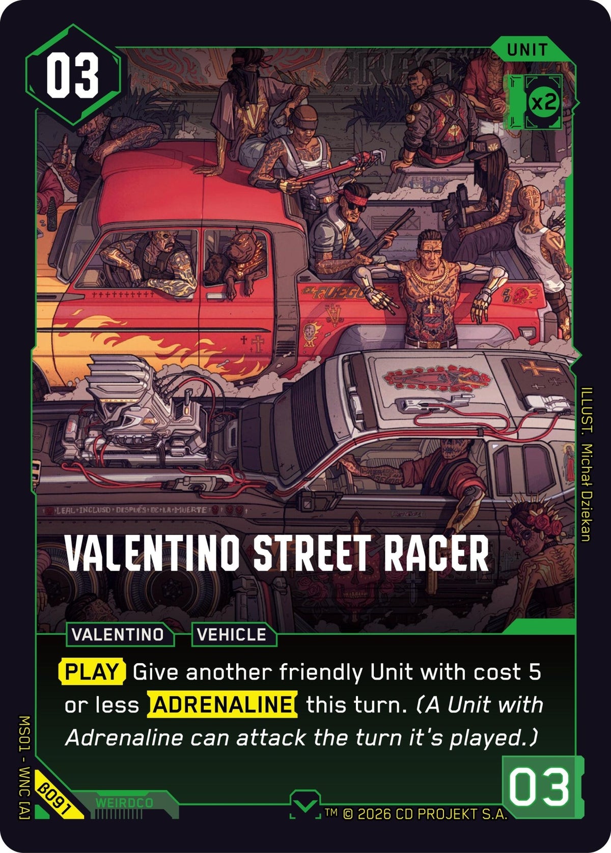 Valentino Street Racer [B091] - Shippin Texas
