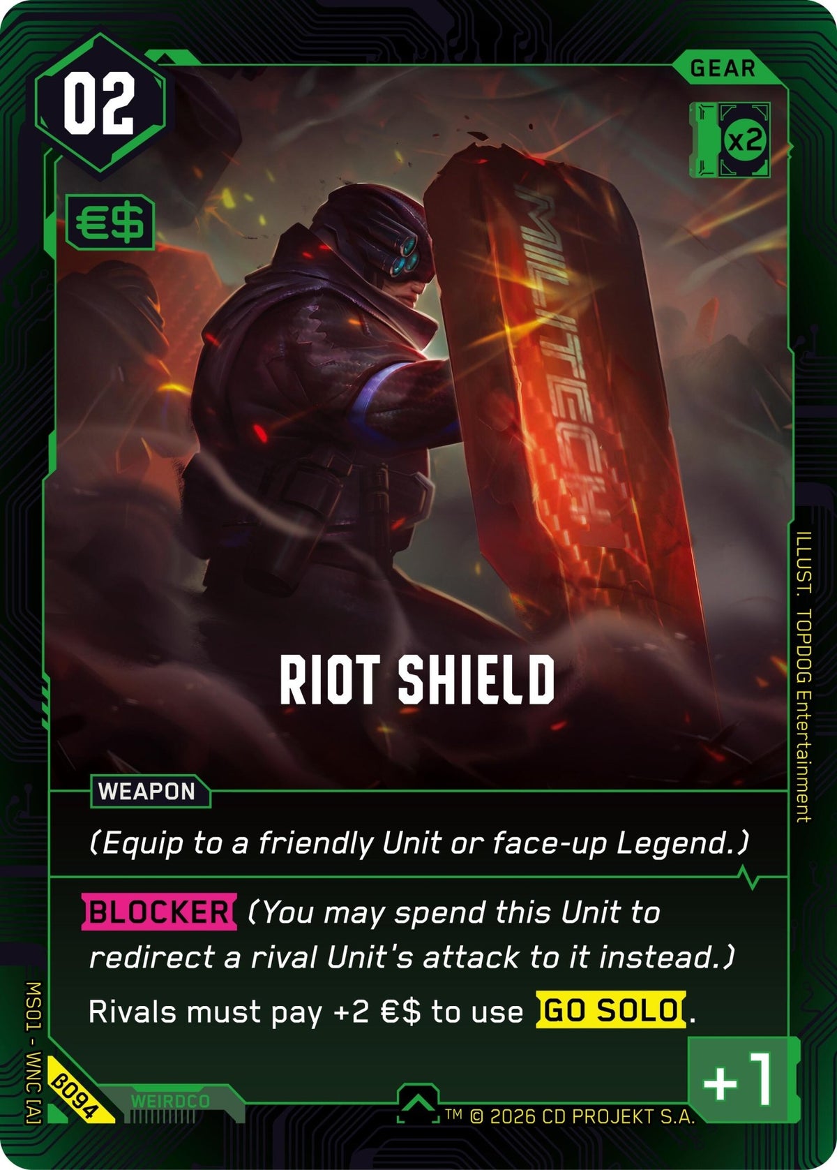 Riot Shield [B094] - Shippin Texas
