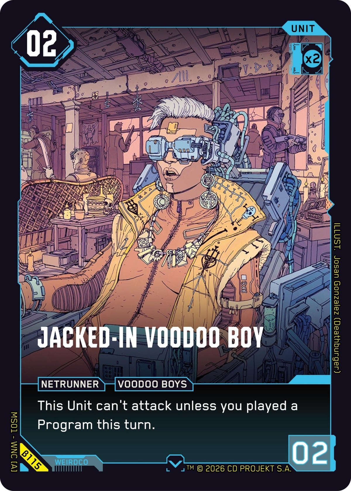 Jacked-In Voodoo Boy [B115] - Shippin Texas