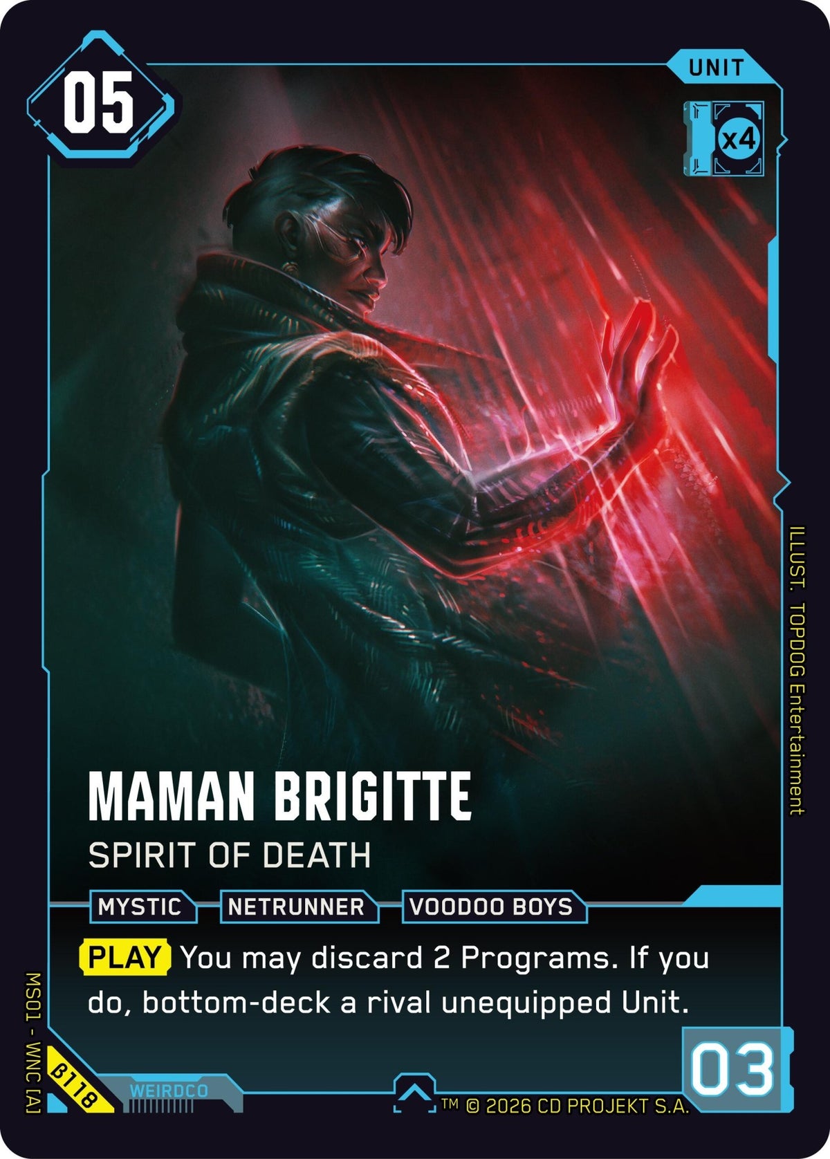 Maman Brigitte - Spirit of Death [B118] - Shippin Texas