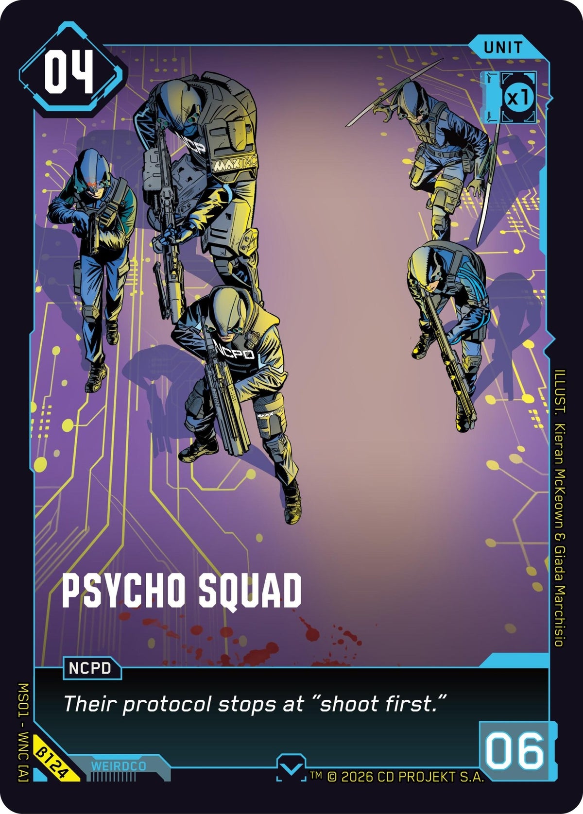 Psycho Squad [B124] - Shippin Texas