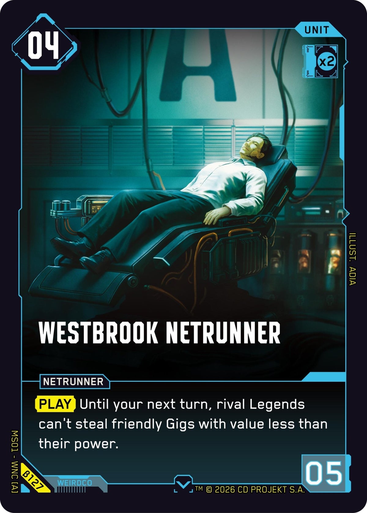 Westbrook Netrunner [B127] - Shippin Texas