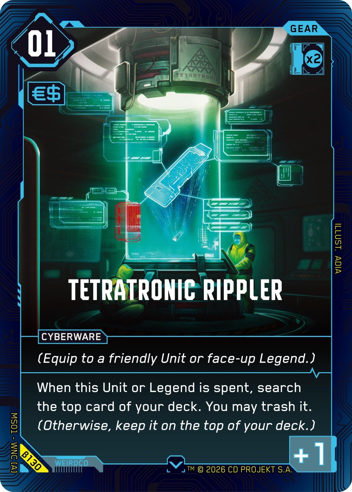 Tetratronic Rippler [B130] - Shippin Texas