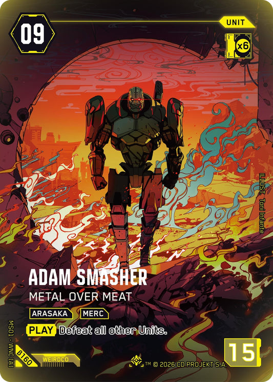 Adam Smasher - Metal Over Meat (IO) - Shippin Texas