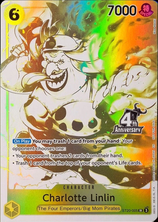 Charlotte Linlin (4th Anniversary Treasure Campaign Pack) [OP-PR] - Shippin Texas