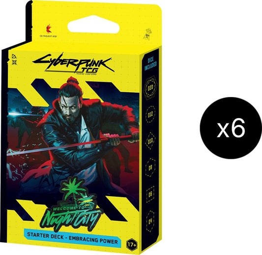 (Preorder) Starter Deck Display: Embracing Power - Retail - Shippin Texas