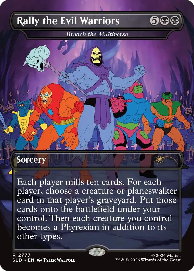 Rally the Evil Warriors - Breach the Multiverse [SLD - 2777] - Shippin Texas