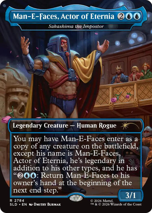 Man-E-Faces, Actor of Eternia - Sakashima the Impostor [SLD - 2784] - Shippin Texas