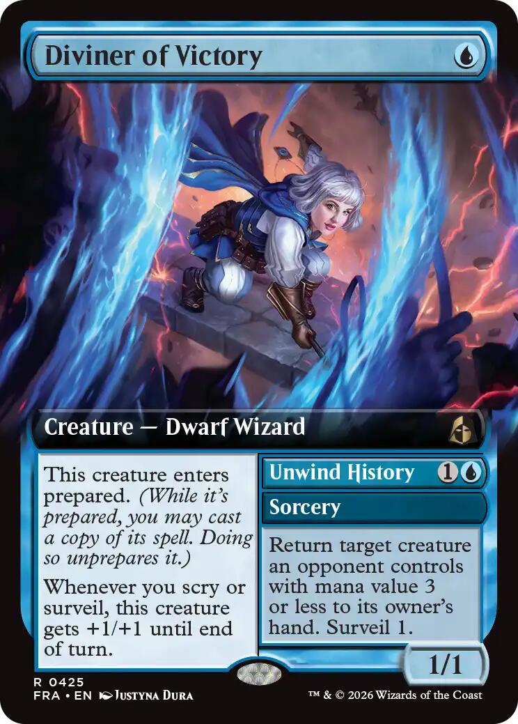 (Preorder) Diviner of Victory (Extended Art) [FRA - 425] - Shippin Texas