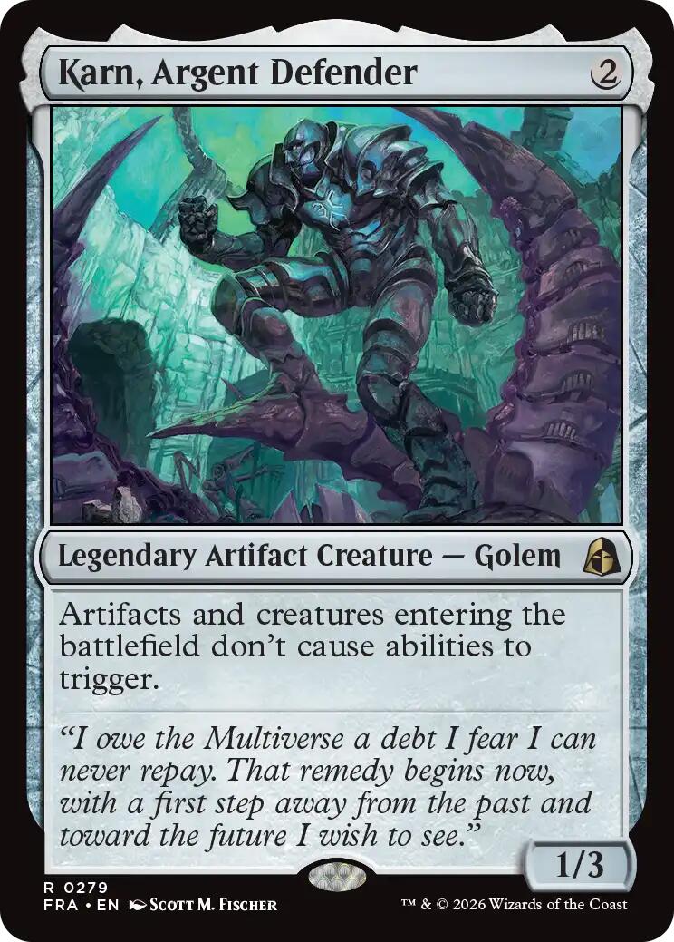 Karn, Argent Defender [FRA - 279] - Shippin Texas