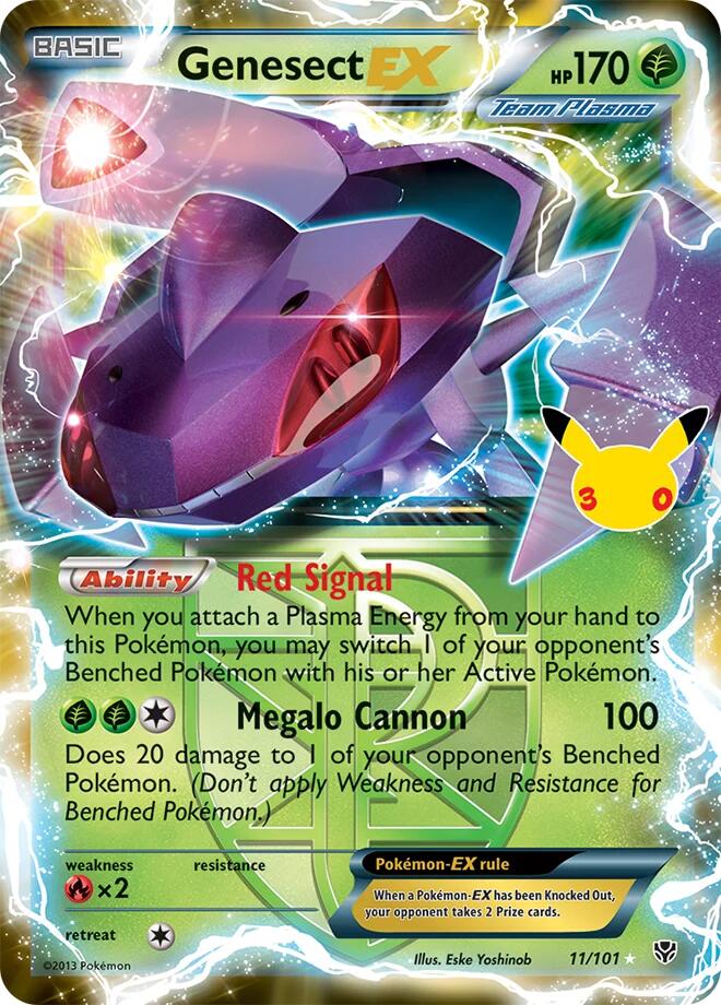 Genesect EX (Team Plasma) [30C - 11/101] - Shippin Texas