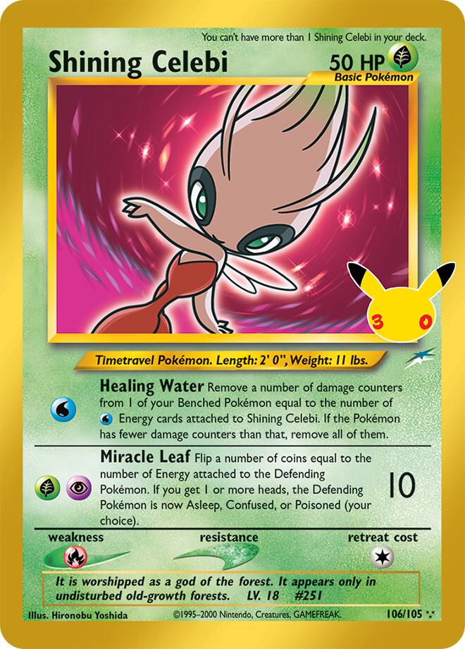Shining Celebi [30C - 106/105] - Shippin Texas