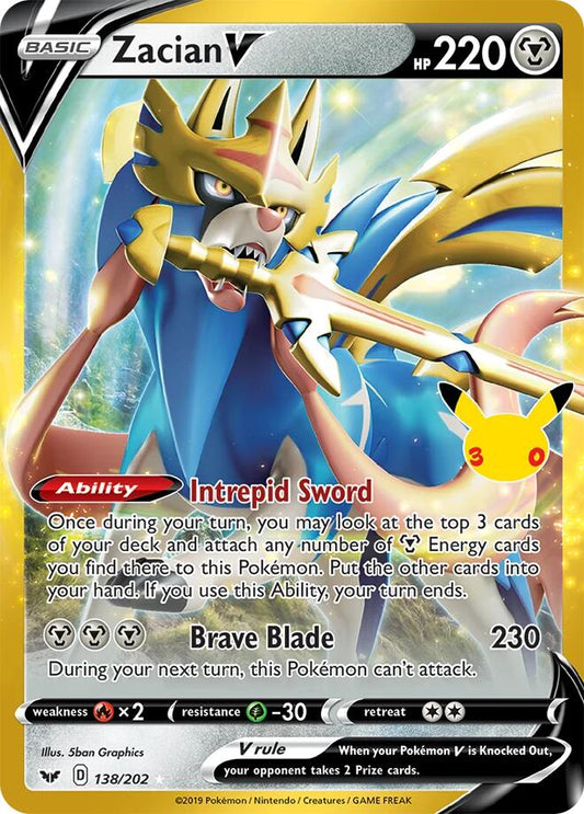 Zacian V [30C - 138/202] - Shippin Texas
