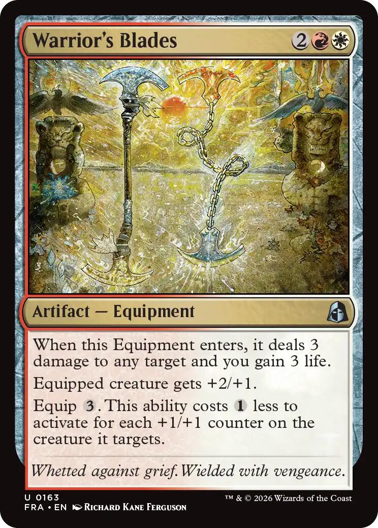 Warrior's Blades [FRA - 163] - Shippin Texas