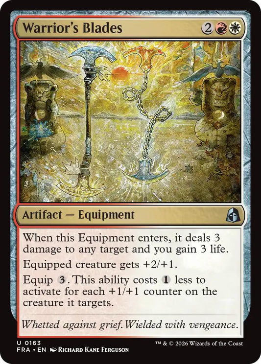 Warrior's Blades [FRA - 163] - Shippin Texas