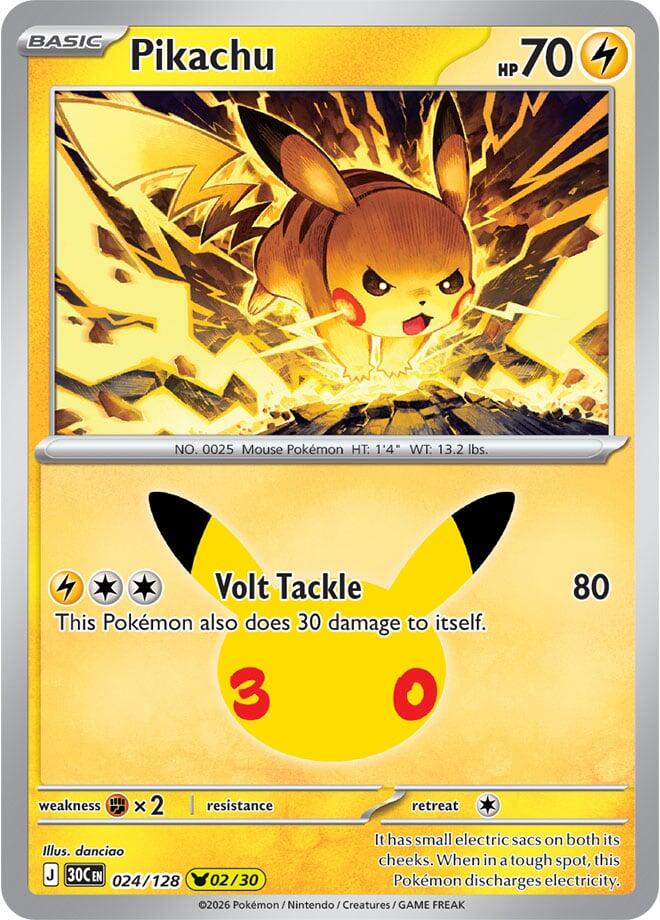 Pikachu - 024/128 [30C - 024/128] - Shippin Texas