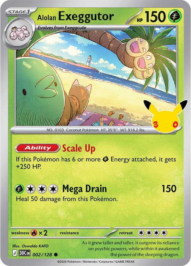 Alolan Exeggutor - 002/128 [30C - 002/128] - Shippin Texas