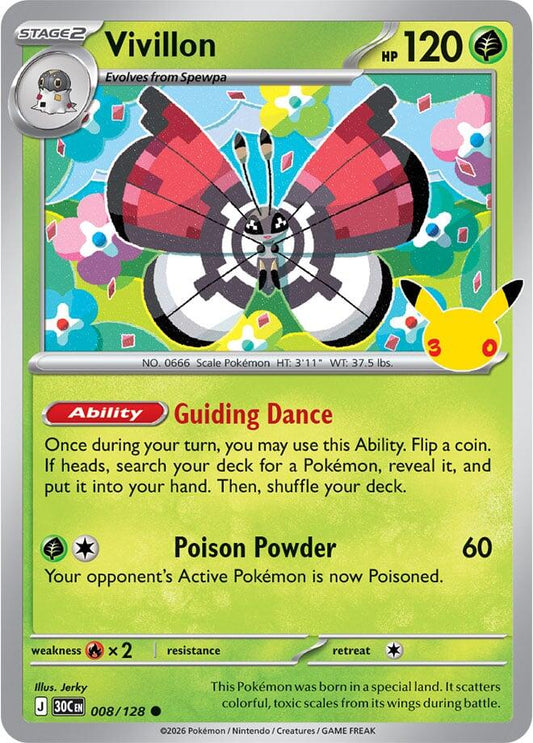 Vivillon [30C - 008/128] - Shippin Texas