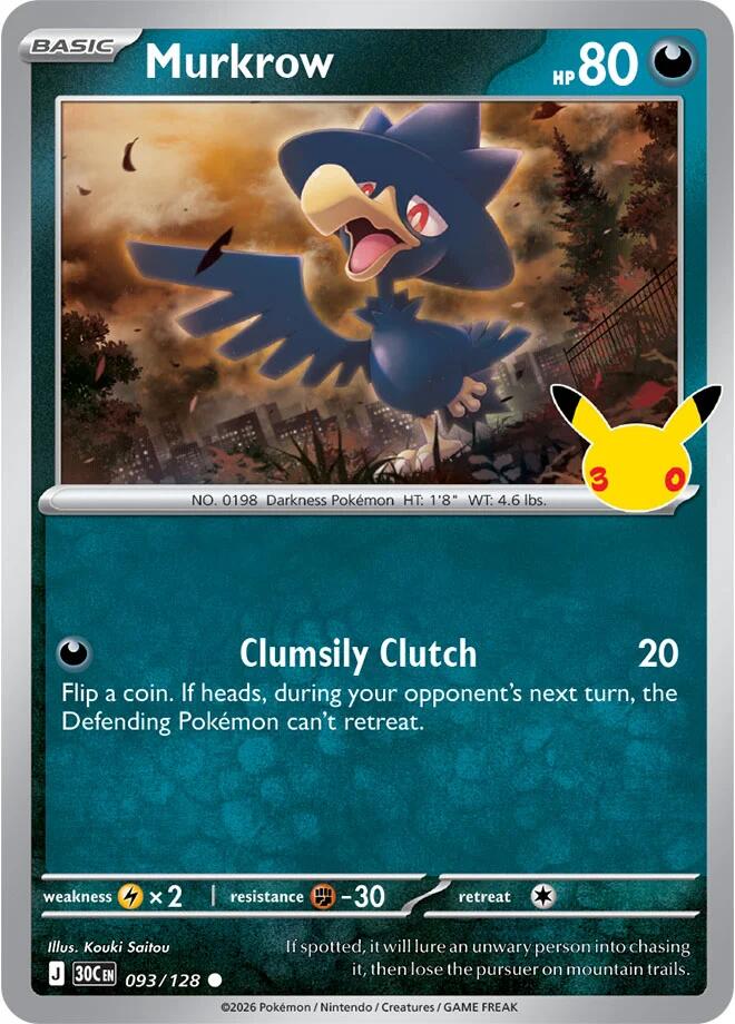 Murkrow [30C - 093/128] - Shippin Texas