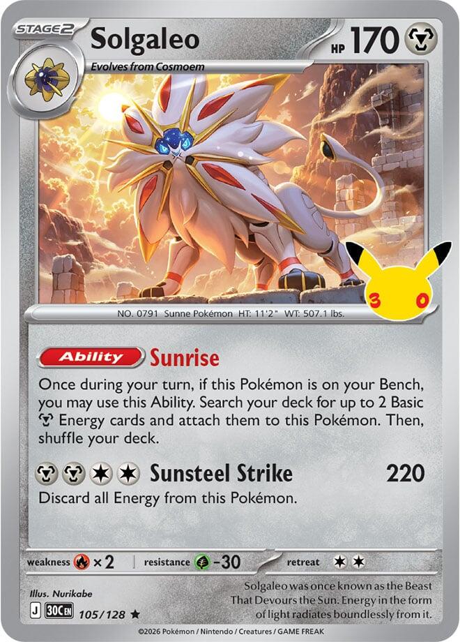 Solgaleo [30C - 105/128] - Shippin Texas